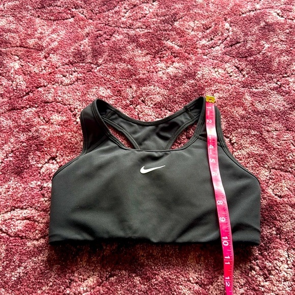 Nike Black Racerback Sports Bra Medium Support - Picture 5 of 5